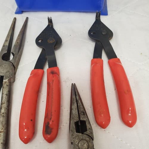 Lot of 4 Assorted Blue Point Pliers Set LOT-802 - Thumbnail 5