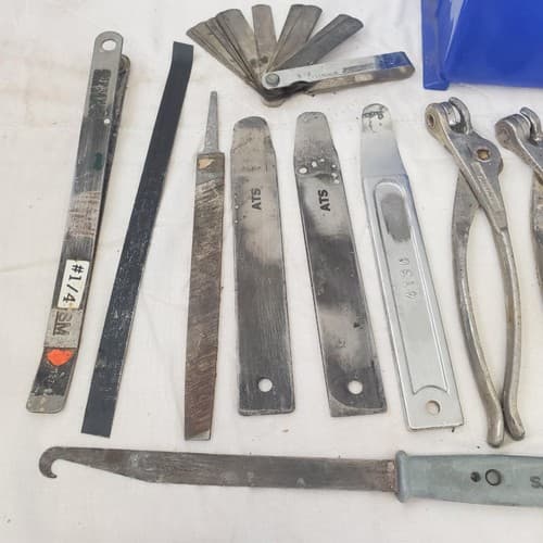 Lot of Wedgelock Pliers Measurment Tools Aviation Tool Sheet - Thumbnail 7