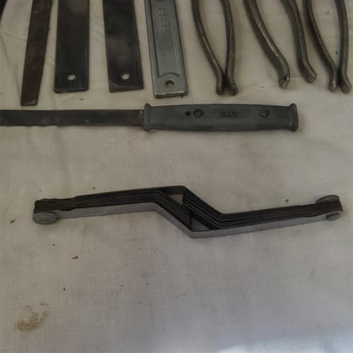 Lot of Wedgelock Pliers Measurment Tools Aviation Tool Sheet - Thumbnail 12