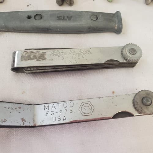 Lot of Wedgelock Pliers Measurment Tools Aviation Tool Sheet - Thumbnail 13