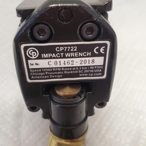 Chicago Pneumatic CP7722 RPM 10500 Impact Wrench AD-5B - Thumbnail 2
