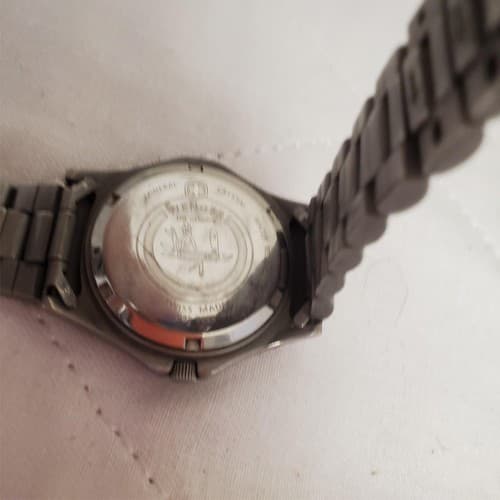 Vintage Wenger SMT Men’s Swiss Watch Black Dial, Date Display, Fresh Battery - Thumbnail 4