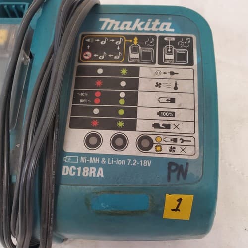 Makita DC18RA S Lithium Ion Rapid Fast Charger 240W 50-60Hz #1 - Thumbnail 2