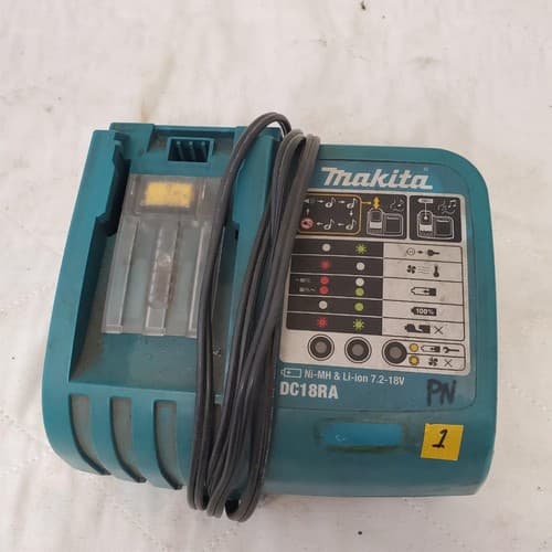 Makita DC18RA S Lithium Ion Rapid Fast Charger 240W 50-60Hz #1 - Thumbnail 3
