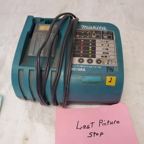 Makita DC18RA S Lithium Ion Rapid Fast Charger 240W 50-60Hz #1 - Thumbnail 8