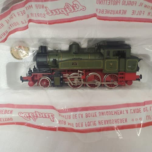 Lot of 5 piece Liliput 9101 HO Gauge Prussian T9.3 Steam Locomotive Green Livery
