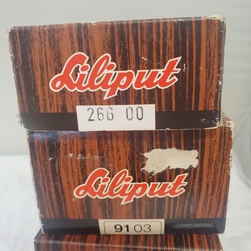 Lot of 5 piece Liliput 9101 HO Gauge Prussian T9.3 Steam Locomotive Green Livery - Thumbnail 12