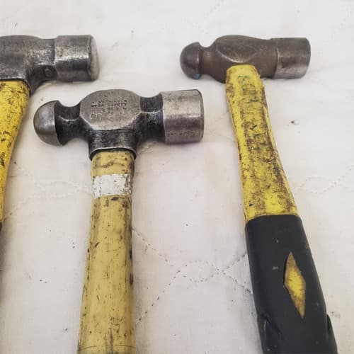 Lot of 4 Blue Point, Stanley & Others Brands Ball Peen Fiberglass Hammer LOT-527 - Thumbnail 6