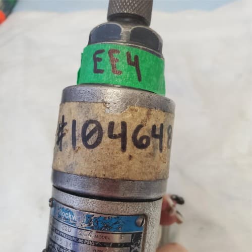 Rockwell 31D103 F Pistol Grip Pneumatic Air Drill Air Tool EE-4 - Thumbnail 2