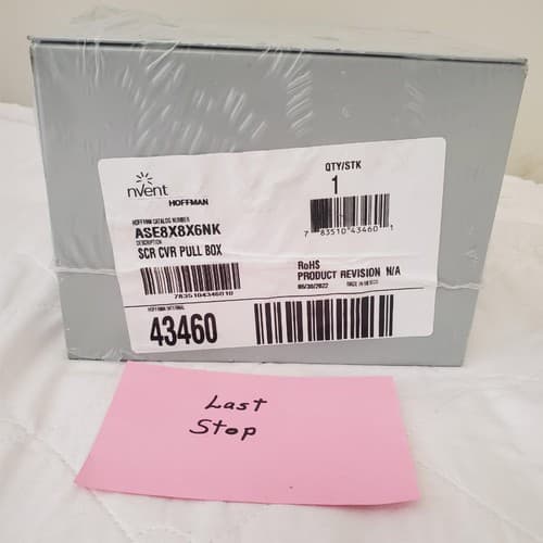 HOFFMAN Steel Screw-Cover Enclosure Type 1 no Knockouts, 8x8x6 - Thumbnail 6