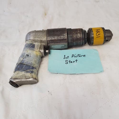 Rockwell 41D107B Pistol Grip Pneumatic Air Drill Air Tool AK31 - Image 1