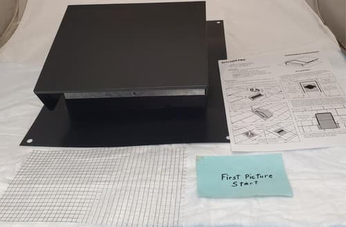 TopShield Kitchen Pro Roof Jack TSKV68 Black Vent Cover Round Ductwor - Image 1