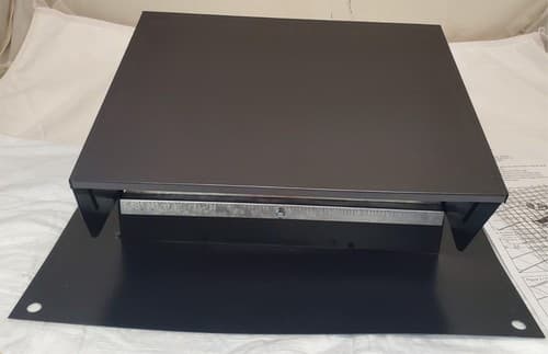 TopShield Kitchen Pro Roof Jack TSKV68 Black Vent Cover Round Ductwor - Thumbnail 5