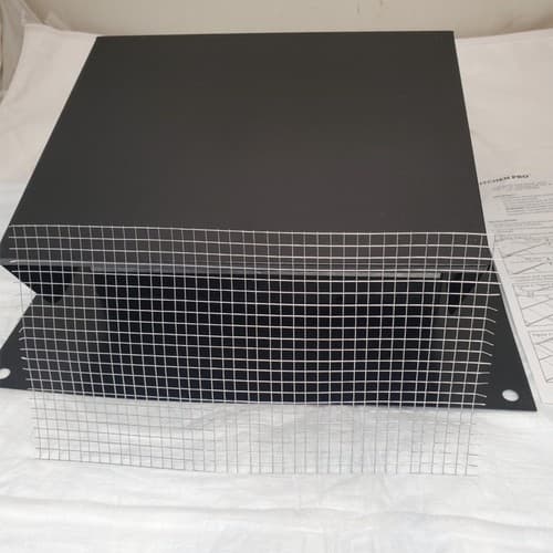 TopShield Kitchen Pro Roof Jack TSKV68 Black Vent Cover Round Ductwor - Thumbnail 4