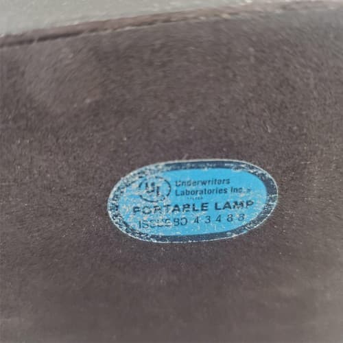 Vintage Portable Brass and Black Halogen Desk Lamp P - Thumbnail 5