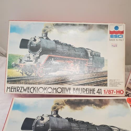 Lot of 4 ESCI & Revel 2162 1/87 Schnellzug-Lokomotive Baureihe Plastic Model kit - Thumbnail 17