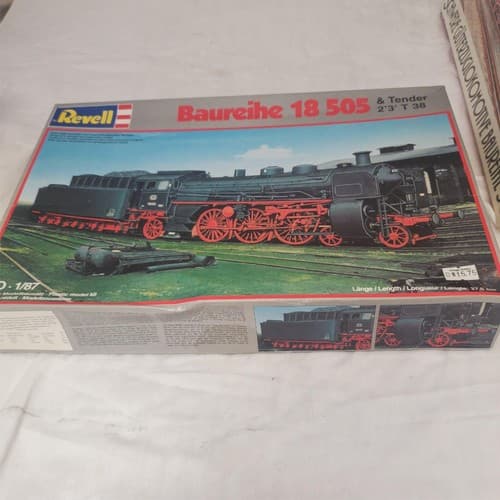 Lot of 4 ESCI & Revel 2162 1/87 Schnellzug-Lokomotive Baureihe Plastic Model kit - Thumbnail 13