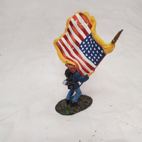 Kings & Country ACW-01-C Stars & Stripes Forever Flag Bearer CM-38 - Thumbnail 4
