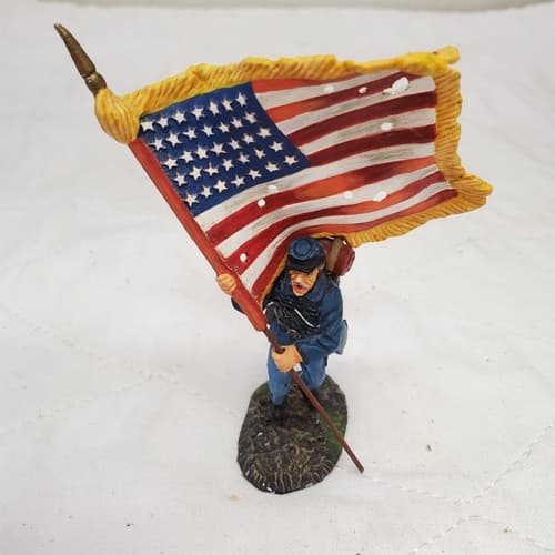 Kings & Country ACW-01-C Stars & Stripes Forever Flag Bearer CM-38 - Thumbnail 6