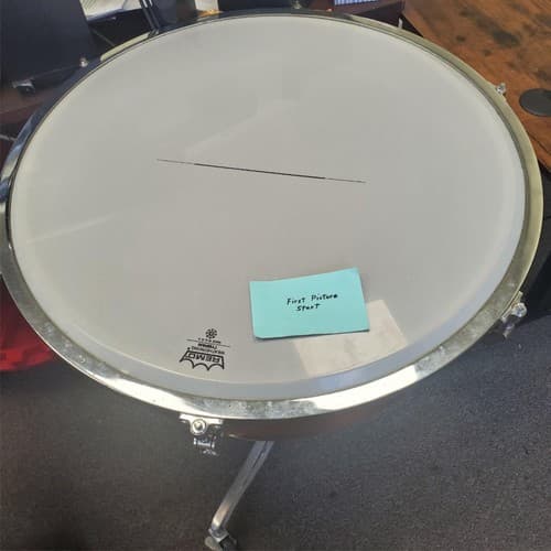 Vintage Ludwig Timpani Drum with Leedy Precision Peddle 2 - Image 1