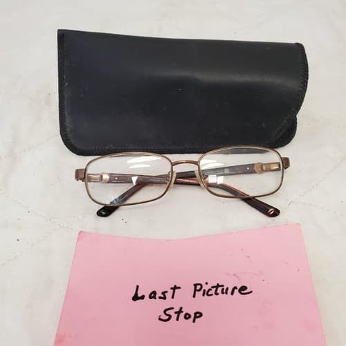 Catherine Deneuve CD-331 Gold Brown Eye glasses Frames with Case - Thumbnail 7