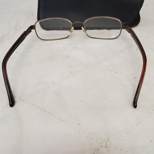 Catherine Deneuve CD-331 Gold Brown Eye glasses Frames with Case - Thumbnail 6