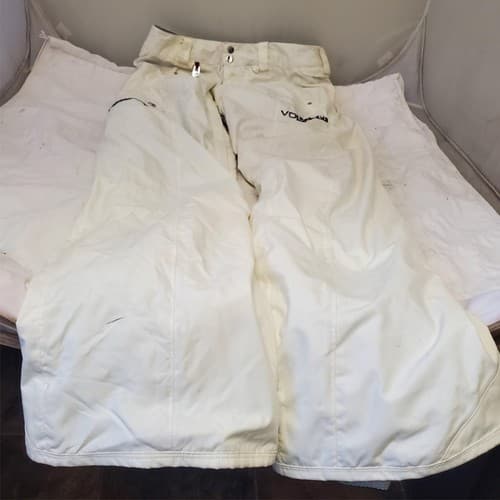 Men's Volcom Slightly Removed Size S White Fluorite Insulated Pant - Thumbnail 5