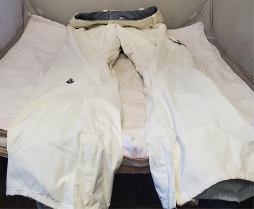 Men's Volcom Slightly Removed Size S White Fluorite Insulated Pant - Thumbnail 6