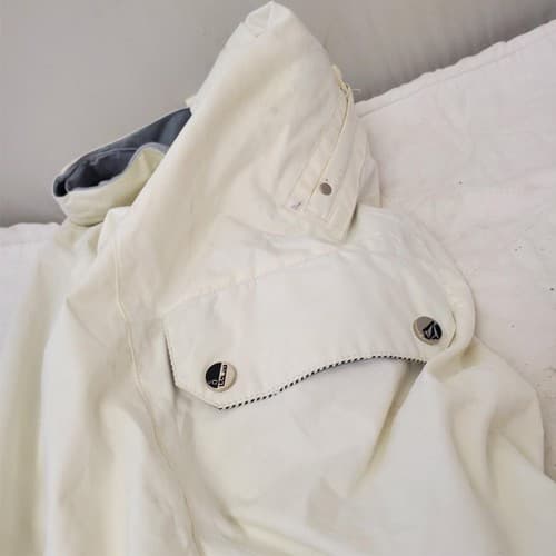 Men's Volcom Slightly Removed Size S White Fluorite Insulated Pant - Thumbnail 8