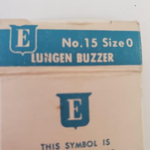 Vintage Edwards Signaling Lungen Buzzer No. 15 Size 0 - Thumbnail 4