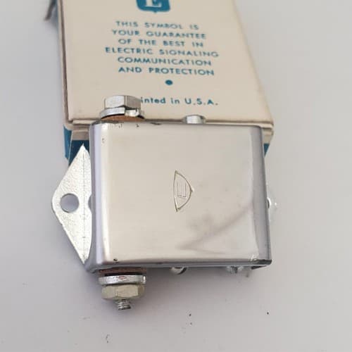 Vintage Edwards Signaling Lungen Buzzer No. 15 Size 0 - Thumbnail 8