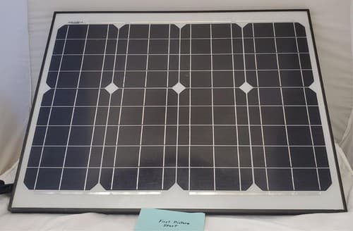 45W Monocrystalline Solar Panel Pv Module - Image 1