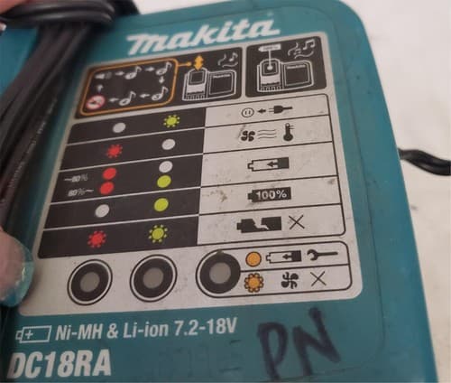 Makita DC18RA S Lithium Ion Rapid Fast Charger 240W 50-60Hz #8 - Thumbnail 3
