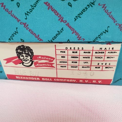 Madame Alexander #1350 Pinkie #1340 BlueBoy #1390 Lord Fauntleroy Dolls with Box - Thumbnail 3