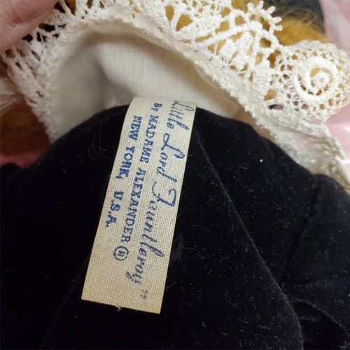 Madame Alexander #1350 Pinkie #1340 BlueBoy #1390 Lord Fauntleroy Dolls with Box - Thumbnail 14