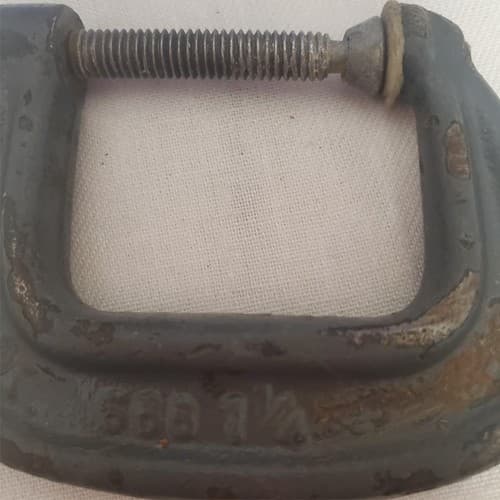 Lot of 6 Wilton Hargrave C-Clamp Wrench Hand Tool Set LOT-128 - Thumbnail 7