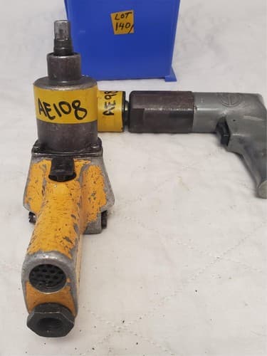 Chicago Pneumatic CP785H Drill & Ingersoll Rand Air Impact Wrench LOT-140 - Thumbnail 6