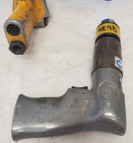 Chicago Pneumatic CP785H Drill & Ingersoll Rand Air Impact Wrench LOT-140 - Thumbnail 7