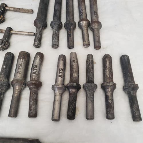 Lot of ATS Rivet Shank Collar Buster Bits, Drill Chuck Key LOT-696 - Thumbnail 6