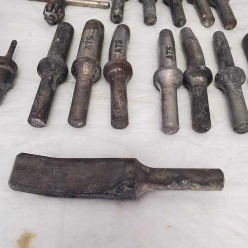 Lot of ATS Rivet Shank Collar Buster Bits, Drill Chuck Key LOT-696 - Thumbnail 8