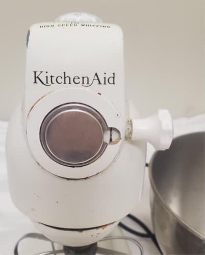 Vintage KitchenAid 3-C Stand Mixer Hobart with Attachments - Thumbnail 2