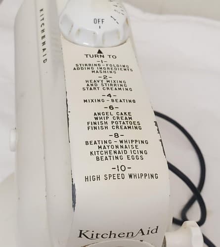 Vintage KitchenAid 3-C Stand Mixer Hobart with Attachments - Thumbnail 9