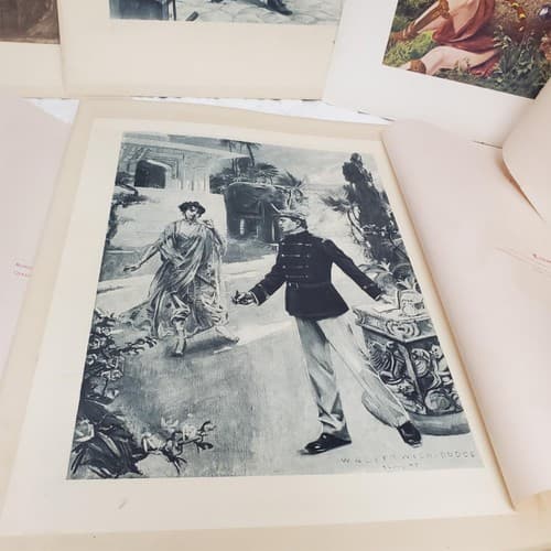 Lot of Antique Vintage Photogravure Steeple Davis Misc Artist Prints - Thumbnail 9