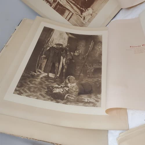 Lot of Antique Vintage Photogravure Steeple Davis Misc Artist Prints - Thumbnail 12