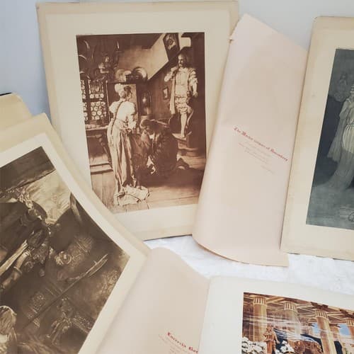 Lot of Antique Vintage Photogravure Steeple Davis Misc Artist Prints - Thumbnail 11