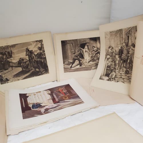 Lot of Antique Vintage Photogravure Steeple Davis Misc Artist Prints - Thumbnail 15