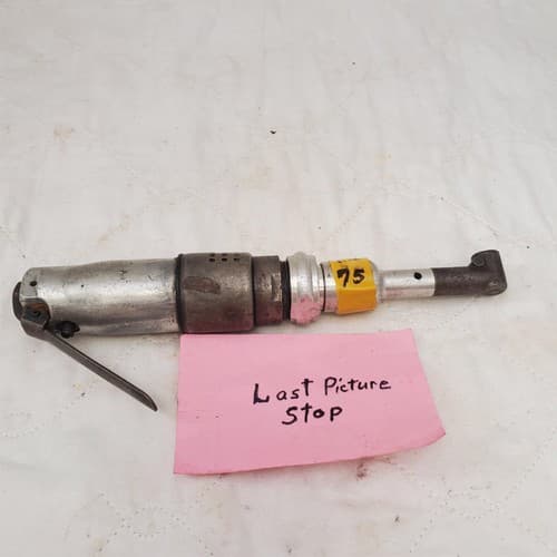United Air Tools SD2 2700 RPM 90° Angle Drill Air Tools AM-75 - Thumbnail 8
