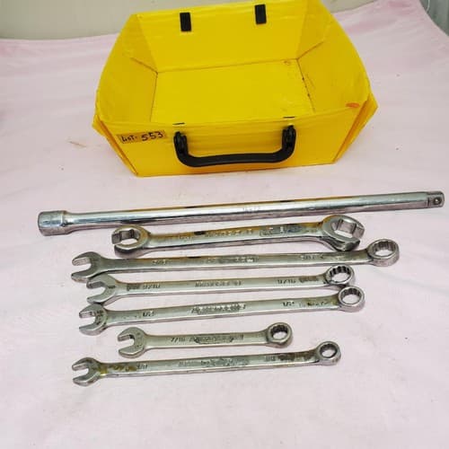 Lot of 7 Assorted Armstrong & Matco Combination Wrench Set LOT-553 - Image 1