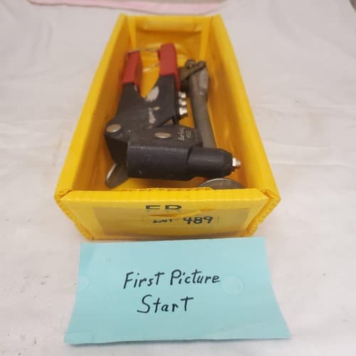 Lot of 2 Speed Driver Rivenut & Blue Point HPS202 Swivel Head Rivet Gun LOT-489 - Image 1