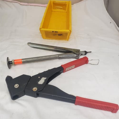 Lot of 2 Speed Driver Rivenut & Blue Point HPS202 Swivel Head Rivet Gun LOT-489 - Thumbnail 6